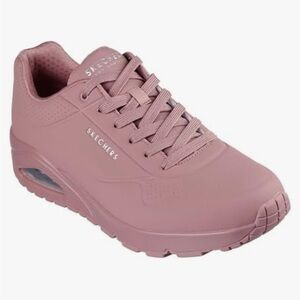 Skechers UNO stand on air dark rose sneakers